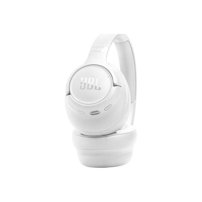 JBL Tune 730BT Auriculares Over-Ear Inalámbricos Bluetooth 6.0, Blanco, Diadema Plegable, 76h de Autonomía, Referencia JBLT730BTWHT