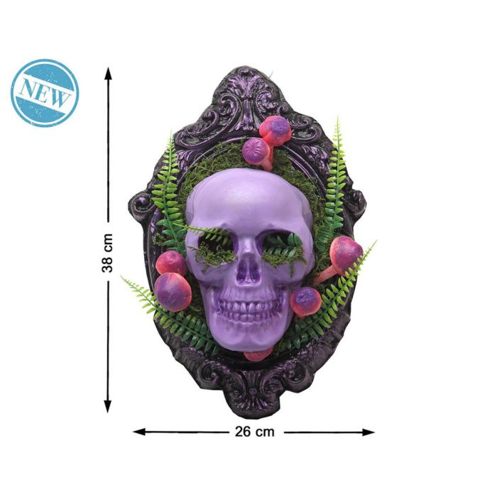 Decoración para Halloween 38 x 26 x 10 cm Morado 1 Decoración para Halloween 38 x 26 x 10 cm Morado 1