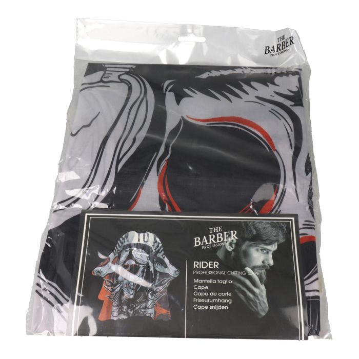 Xanitalia Pro Capa Para Corte Barbería Peluquería 140x160 cm Negra