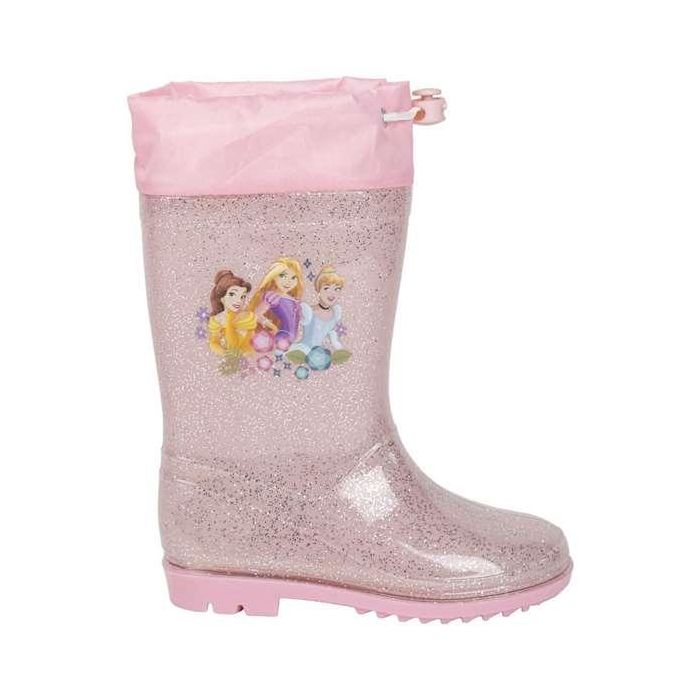 Cerdá T025 Botas de Lluvia PVC para Niñas Princess Color Rosa Talla 25