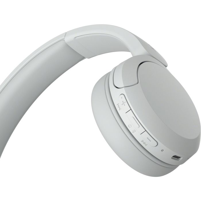Sony WH-CH520 Auriculares Inalámbricos Bluetooth con Micrófono, Supraaurales, hasta 50h Batería, Blancos 4