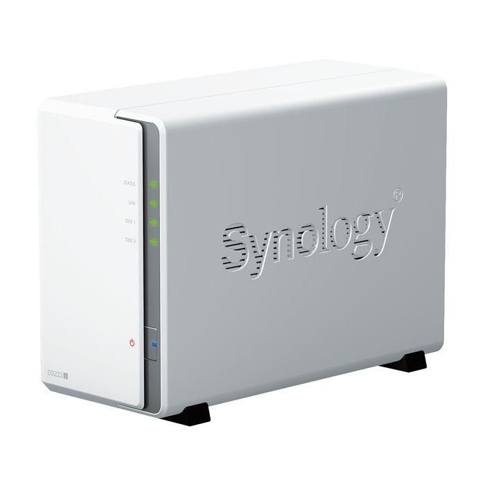 Synology DS223J NAS Torre 2 Bahías 3.5"- 2.5" 1GB DDR4 4