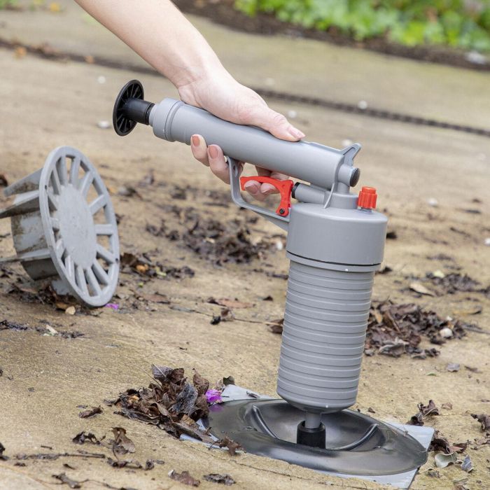 Pistola Desatascadora de Aire Comprimido Universal con Adaptadores KlinGun InnovaGoods 5