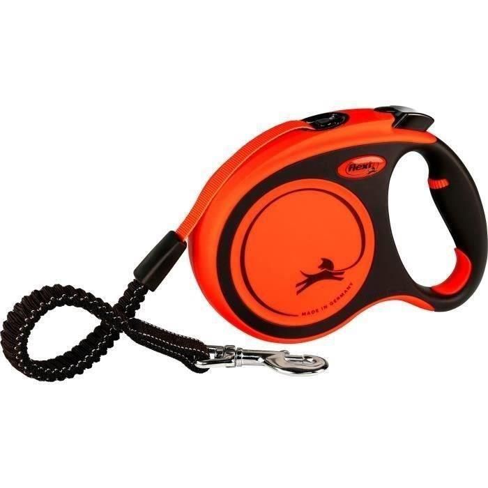 Correa para Perro Flexi XTREME 5 m Naranja Talla L