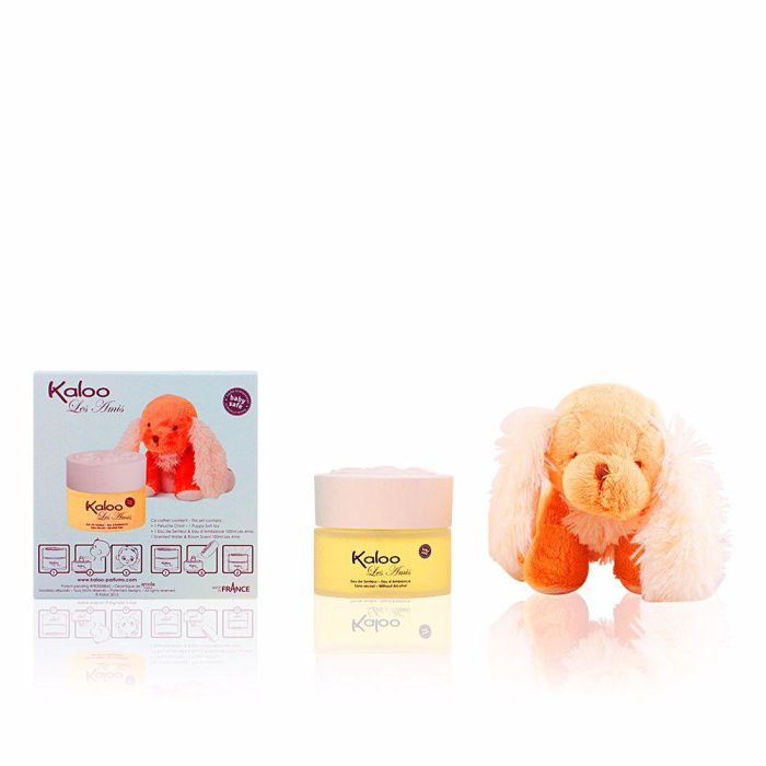 Kaloo Les Amis Lote Eau de Senteur para Niños y Niñas, Fragancia Infantil con Peluche, 2 Piezas Kaloo Les Amis Lote Eau de Senteur para Niños y Niñas, Fragancia Infantil con Peluche, 2 Piezas