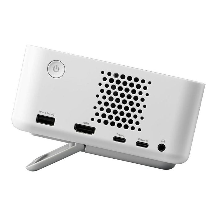 Optoma ML1080ST Proyector DLP Láser Full HD 1080p, Ultraportátil Tiro Corto, 1200 Lúmenes, Corrección Automática ToF, 3000000:1 Contraste, USB-C, 1 kg