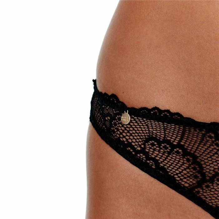 Tanga Black Limba Maze Negro 2