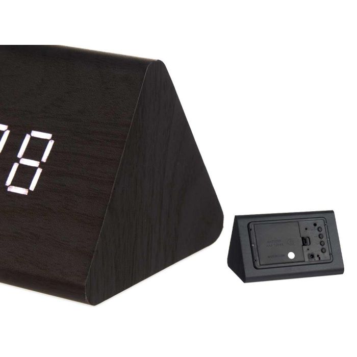 Reloj Digital Negro Giftdecor 11X7CM (12 Unidades) 4 Reloj Digital Negro Giftdecor 11X7CM (12 Unidades) 4