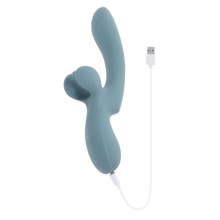 Vibrador Doble Estimulación Evolved Azul 4