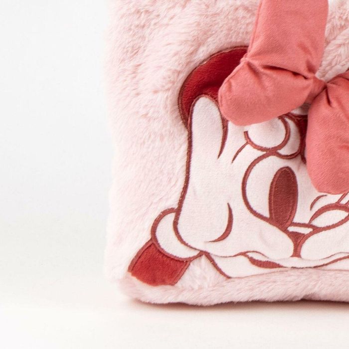 Cerdá Bolsa de Compras de Peluche con Diseño de Minnie Mouse, Color Rosa, Dimensiones: 30 x 37 x 8 cm, Recomendada para Mayores de 3 Años 2 Cerdá Bolsa de Compras de Peluche con Diseño de Minnie Mouse, Color Rosa, Dimensiones: 30 x 37 x 8 cm, Recomendada para Mayores de 3 Años 2