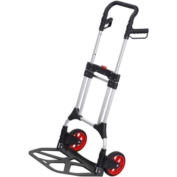 Carretilla de mano - MEISTER - 8985710 - Plegable - 200 kg - Negro 2 Carretilla de mano - MEISTER - 8985710 - Plegable - 200 kg - Negro 2