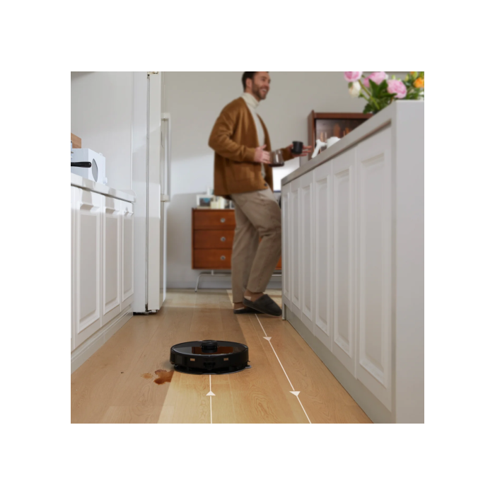 Roborock S8 MaxV Ultra S8MVU52-00 Aspirador Robot con Base Autovaciado, Depósito Combinado y 10000 Pa de Succión, Color Negro 6