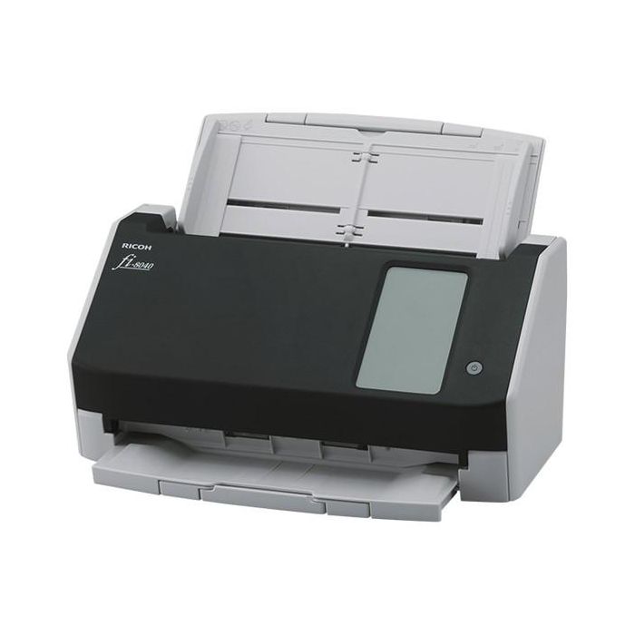 Ricoh fi-8040 Escáner de Documentos ADF Dúplex 40 ppm/80 ipm LAN USB 3.2 con Pantalla Táctil 50 Hojas 13