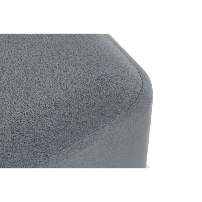 Descalzadora Glam DKD Home Decor Azul Dorado 42 x 38 x 42 cm 3 Descalzadora Glam DKD Home Decor Azul Dorado 42 x 38 x 42 cm 3