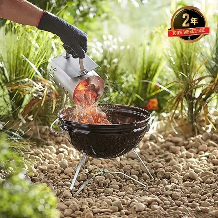 Chimenea de encendido Rapidfire de WEBER para Smokey Joe y Go-Anywhere 5 Chimenea de encendido Rapidfire de WEBER para Smokey Joe y Go-Anywhere 5