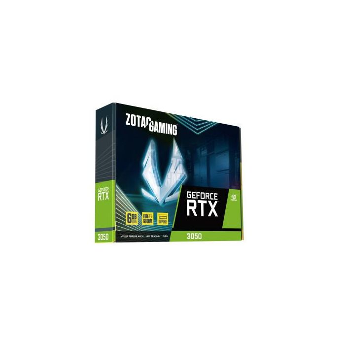Zotac GAMING GeForce RTX 3050 NVIDIA 6 GB GDDR6 6 Zotac GAMING GeForce RTX 3050 NVIDIA 6 GB GDDR6 6