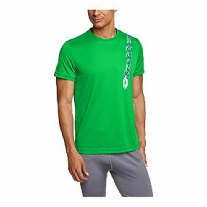 Camiseta de Manga Corta Hombre Lotto Xamu Fluo Verde L 0