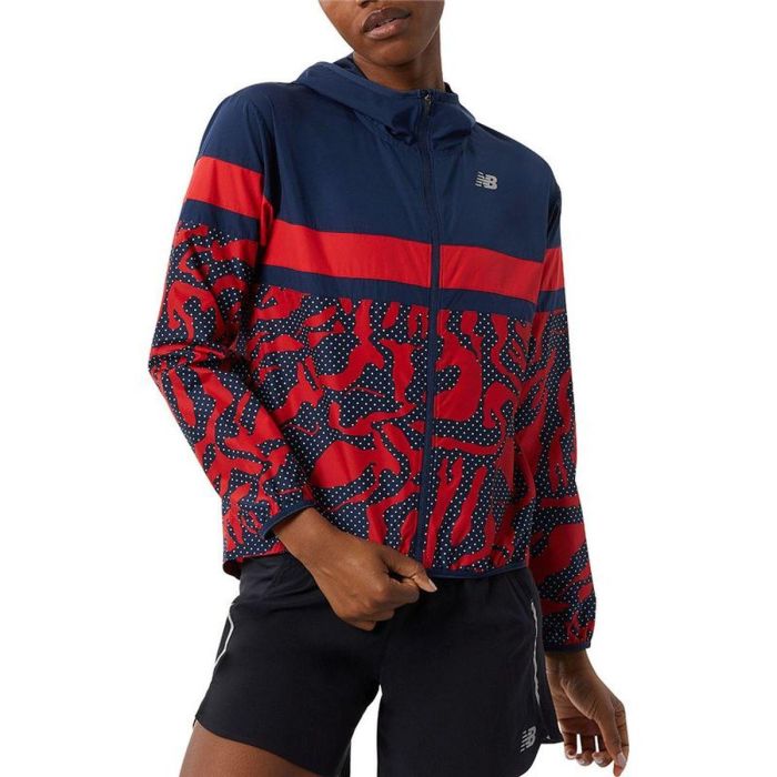 Chaqueta Deportiva para Mujer New Balance Printed Accelerate Chaqueta Deportiva para Mujer New Balance Printed Accelerate