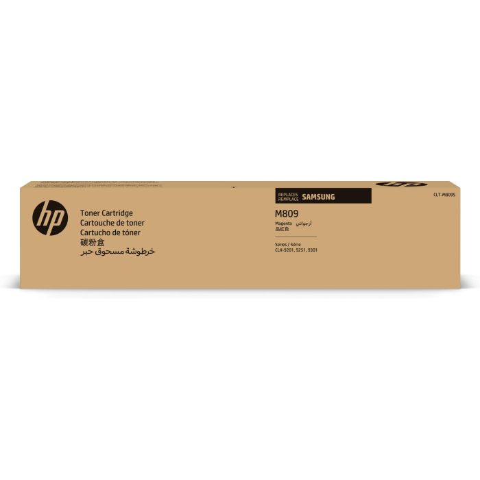 Hp clt-m809s/els Toner magenta Original para impresoras Hp