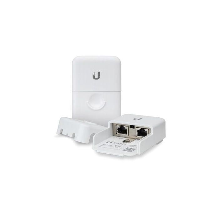 Ubiquiti ETH-SP-G2 Protector Sobretensión ESD PoE para Redes de Exterior 2 Puertos RJ45 1 Ubiquiti ETH-SP-G2 Protector Sobretensión ESD PoE para Redes de Exterior 2 Puertos RJ45 1