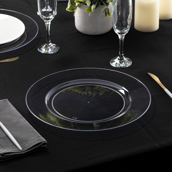 Algon Set 4 Platos Transparentes de Plástico (PS) 23 cm (24 Unidades) Algon Set 4 Platos Transparentes de Plástico (PS) 23 cm (24 Unidades)