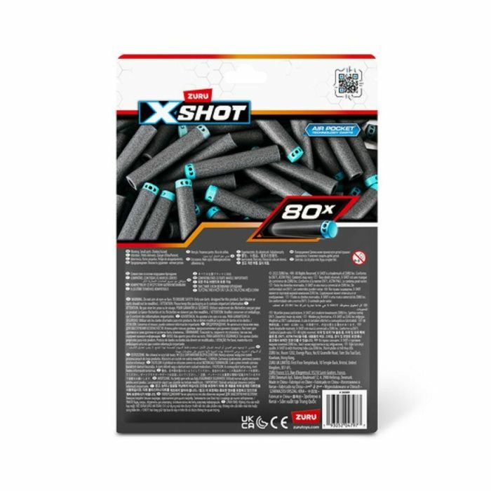 ZURU AAAAN68902 Juguete XSHOT Dardos de Espuma 80 Unidades para Niños a partir de 8 Años 6