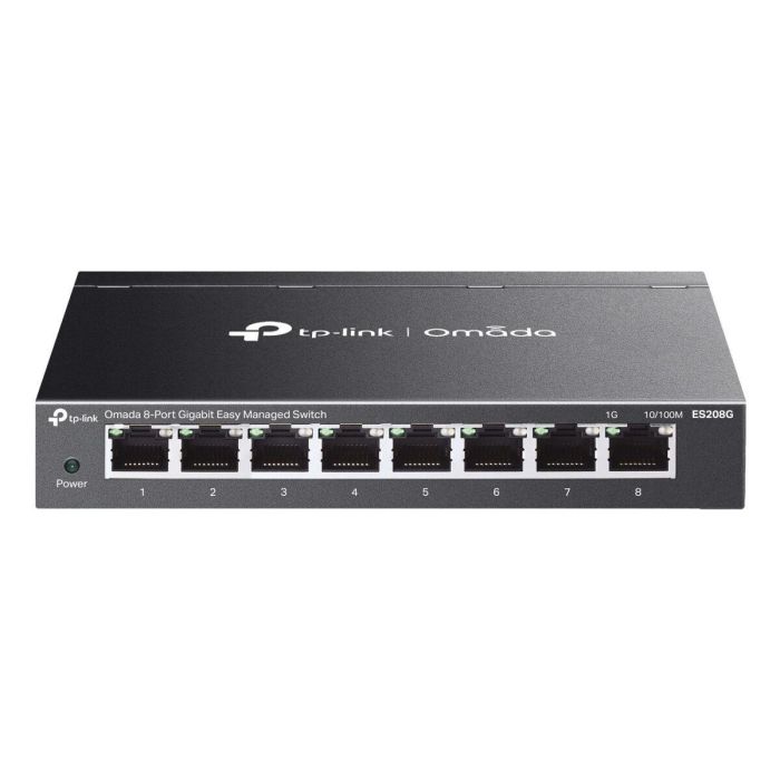 TP-Link Omada ES208G Switch Gestionado L2 Gigabit Ethernet 8 Puertos 9