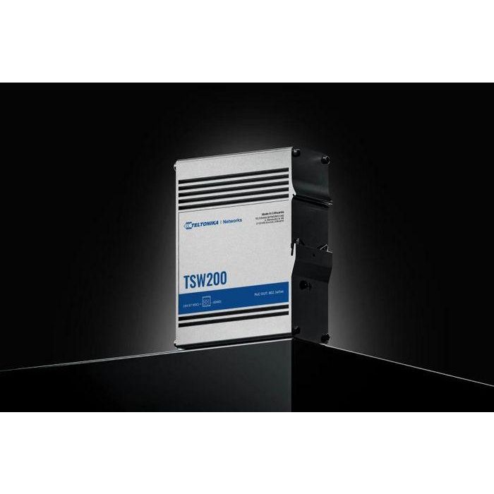 Teltonika Networks TSW200 Switch Industrial No Gestionado PoE+ 8 Puertos Gigabit Ethernet y 2 SFP Fibra Óptica, Raíl DIN, Sin Fuente Alimentación 7 Teltonika Networks TSW200 Switch Industrial No Gestionado PoE+ 8 Puertos Gigabit Ethernet y 2 SFP Fibra Óptica, Raíl DIN, Sin Fuente Alimentación 7