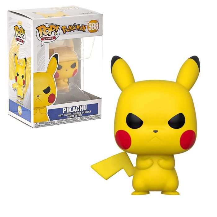 Funko Pop Figura Pikachu Enfadado Vinilo Pokemon 65043 2