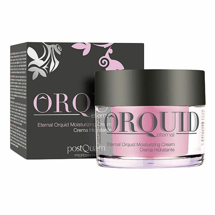 Postquam ORQUID ETERNAL Crema Hidratante de Día 24h con Ácido Hialurónico y Orquídea para Pieles Deshidratadas 50 ml
