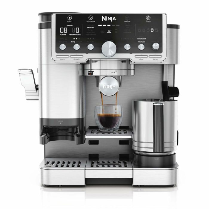 Ninja ES701EU Luxe Máquina Espresso 2 L 1650 W Negro Acero Inoxidable 15