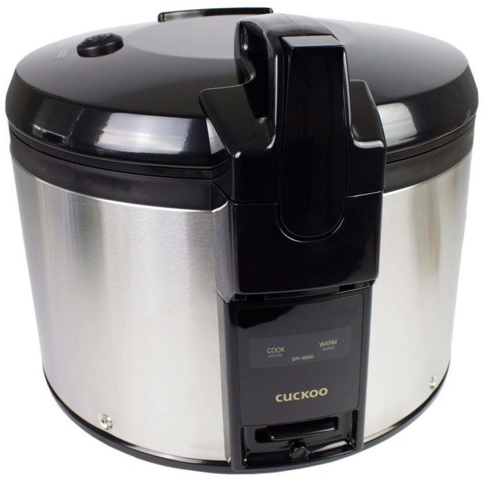 Cuckoo SR-4600 Olla Arrocera de 4.60L, Antiadherente, con Carcasa de Acero Inoxidable