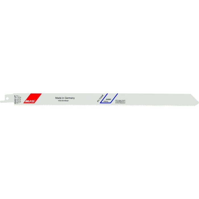 Hoja Sierra MP.S 4442-VP 10 tpi 14 tpi Sierra de Sable 5 Unidades