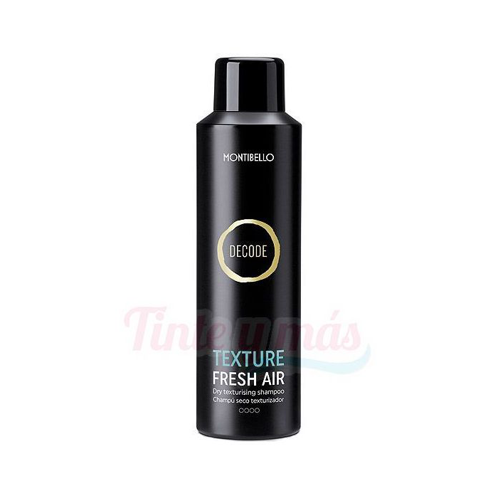 Montibello Decode Texture -Fresh Air - Champú Seco Texturizador 200 mL Montibello Decode Texture -Fresh Air - Champú Seco Texturizador 200 mL