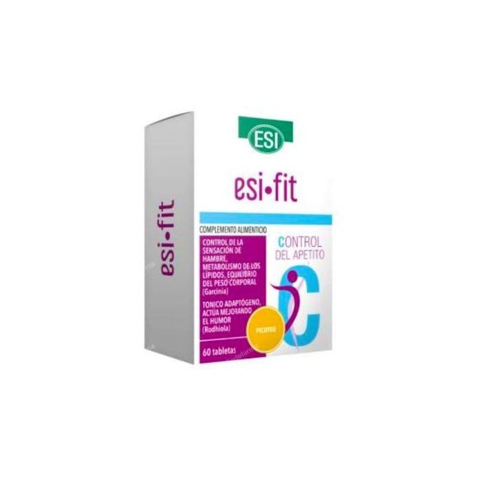 TREPATDIET-ESI Fit Apetito 45 Comprimidos - Control de Peso y Ansiedad - Complemento Alimenticio Vegano con Garcinia y Rodiola