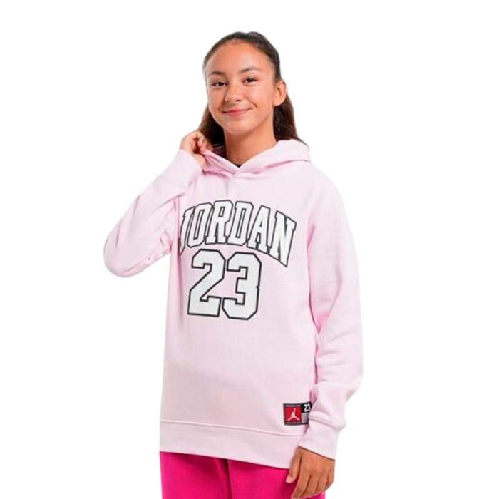 Sudadera con Capucha Niña Jordan Jordan Hbr Flc Po Hoodie Rosa 8-10 Años 2