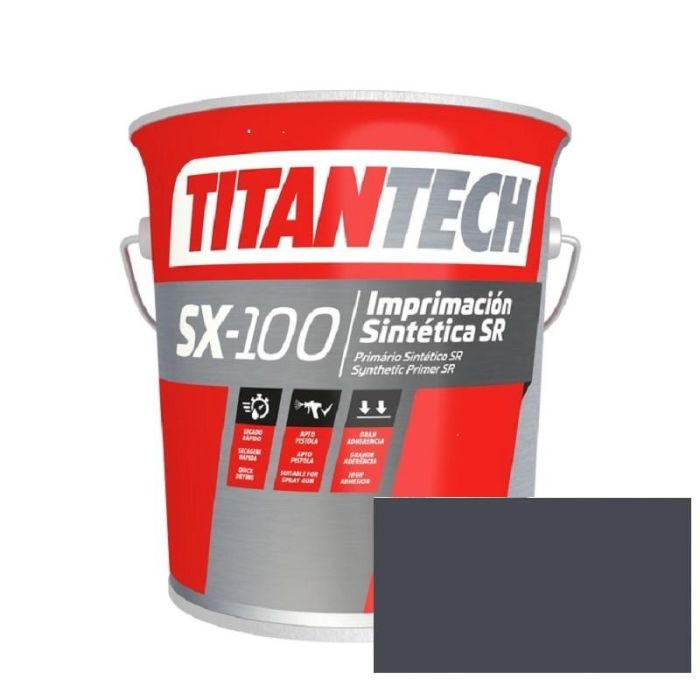 Esmalte S/R Ex300 Grafito Ral 7024 4L. Titantech Titan Esmalte S/R Ex300 Grafito Ral 7024 4L. Titantech Titan