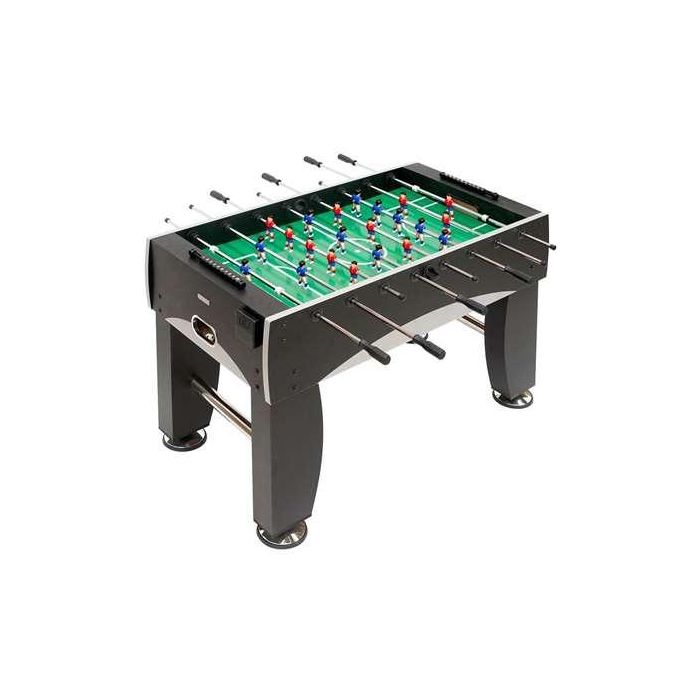 Ociotrends Futbolín Silver Jugadores Piernas Abiertas 139x87x73 cm 1