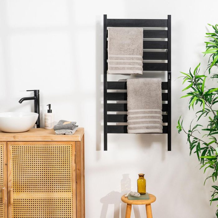 Toallero Eléctrico de Pie o Pared Towarall InnovaGoods 10 Barras Toallero Eléctrico de Pie o Pared Towarall InnovaGoods 10 Barras