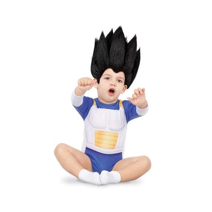 My Other Me Disfraz Vegeta Bodysuit para Bebé - Talla 0 a 6 Meses My Other Me Disfraz Vegeta Bodysuit para Bebé - Talla 0 a 6 Meses