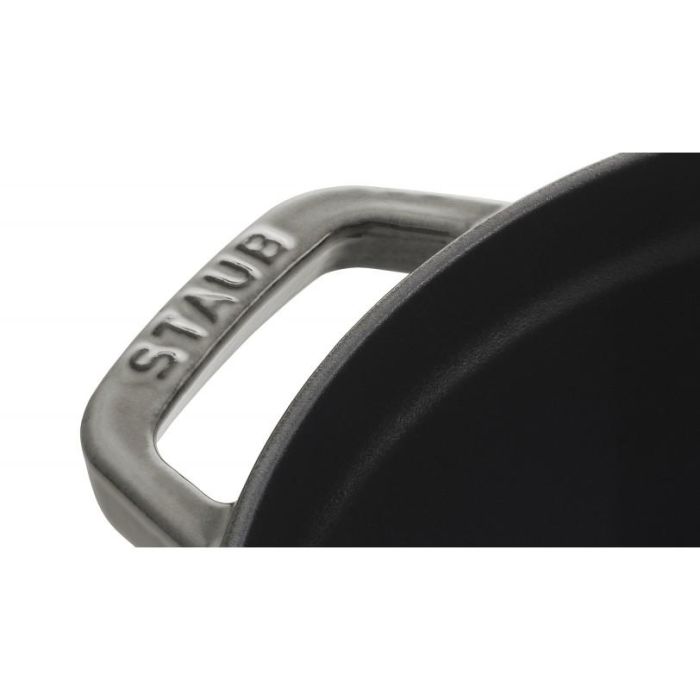 Staub La Cocotte 20cm rund. Graphit-grau. Gusseisen 2 Staub La Cocotte 20cm rund. Graphit-grau. Gusseisen 2