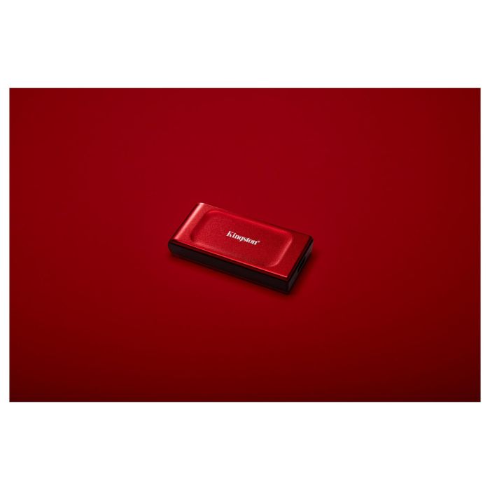 Kingston SSD Externo XS1000 1TB USB 3.2 Gen 2 Rojo 1050 MB/s 6