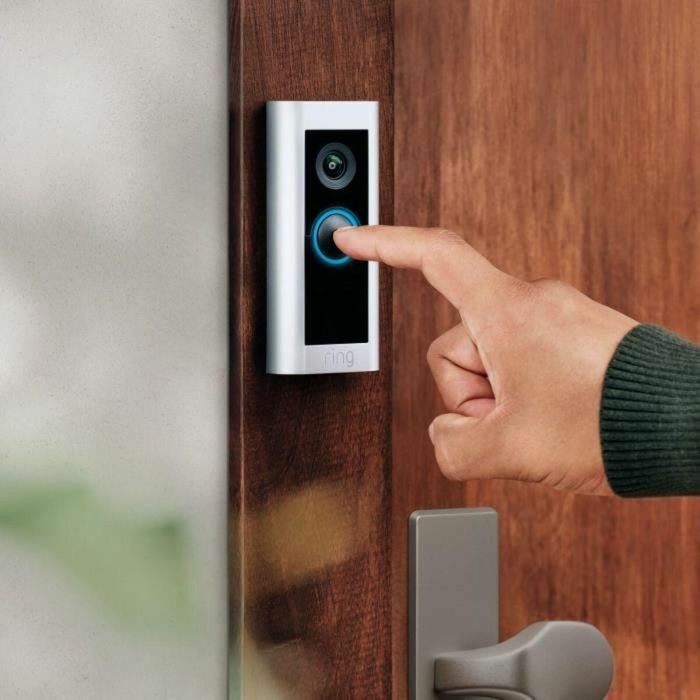 Ring RIN1702487666740 Timbre con vídeo Pro 2, para carril DIN, versión UE 15