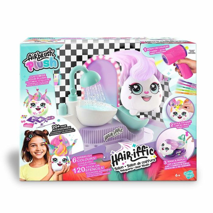 Canal Toys AIR 044 CTAIR044 - Peluche con aerógrafo Peluquería Hair'iffic 14