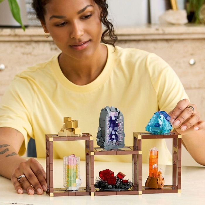 LEGO Ideas 21362 Colección Mineral Set de Construcción para Adultos Decoración 8