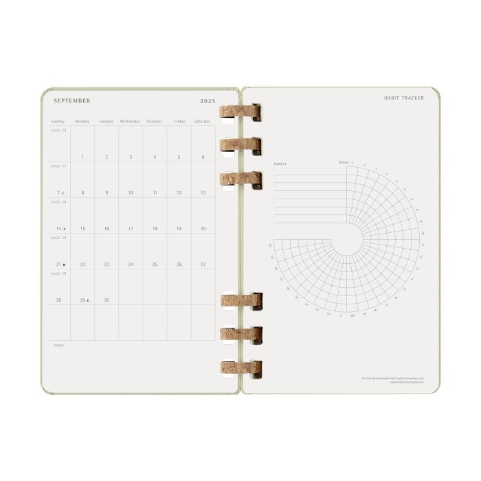 Agenda 12M 2026 Espiral Academica L (13 X 21 Cm) Kiwi Tapa Dura Moleskine DHSPK5212AMWH3Y26 8 Agenda 12M 2026 Espiral Academica L (13 X 21 Cm) Kiwi Tapa Dura Moleskine DHSPK5212AMWH3Y26 8