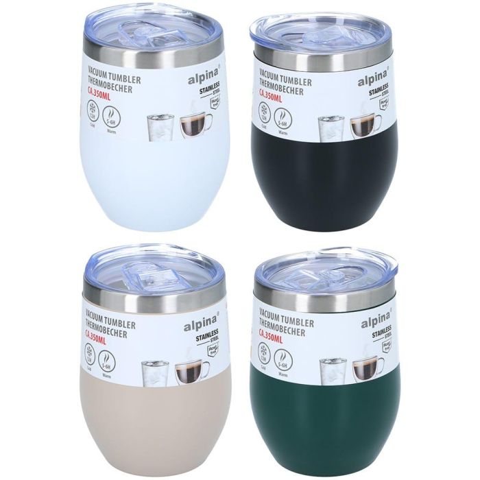Taza termo 350 ml, colores surtidos 1 Taza termo 350 ml, colores surtidos 1