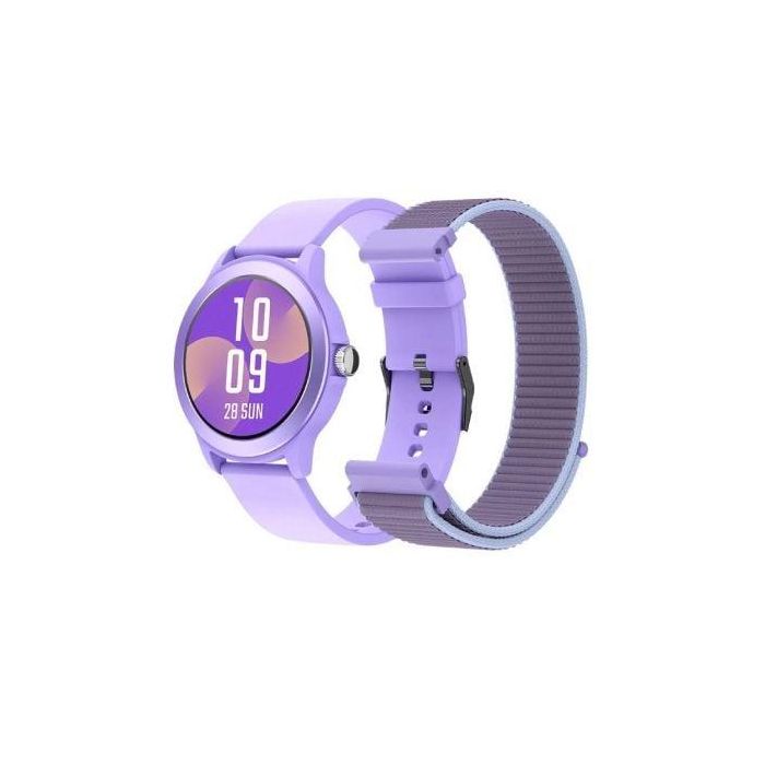 Smartwatch SPC Smartee Duo Vivo 9651T/ Notificaciones/ Frecuencia Cardíaca/ Púrpura/ Incluye Correa Extra Smartwatch SPC Smartee Duo Vivo 9651T/ Notificaciones/ Frecuencia Cardíaca/ Púrpura/ Incluye Correa Extra