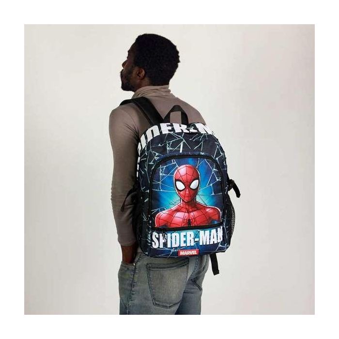 Karactermania Mochila Fight Fan 2.2 Spiderman Maximum 44 x 31 x 18 cm Azul Ripstop 2