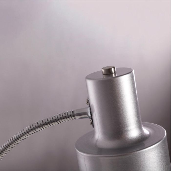 Secunderabad Lámpara Flexo Escritorio Mesa Acero con Pinza para Oficina y Estudio, Compatible Bombilla LED E27, SKD-T1004 2
